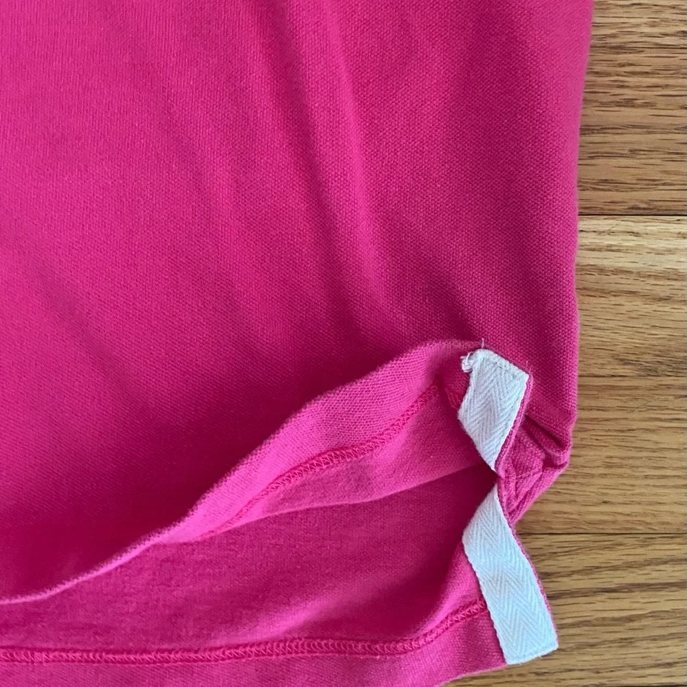 Aeropostale Shirt Men’s XL Pink Polo Top Short Sleeve Collared Button Closure - Picture 5 of 7